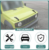 ABS Hood Decoration Cover for Suzuki Jimny 2019-2025 Car Interior Accessory HEBE