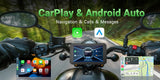 GPS Navigation Screen 5in HD Universal Motorcycle Android Head Unit Aoocci