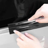 Car Film High Gloss Vinyl Wrap Kit For Black Out Chrome Delete For Window Trim Auto Film Anti Scratch Tape Waterproof Sticker