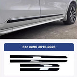 Bright Black Window Trim for Volvo XC90 2015-2026 Car Interior Accessory LINGLUYANG For xc90 2015-2026 2