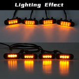 Amber LED Grille Lights for Ford Bronco Badlands 2021-2023 LED Ambient Light MAGIC COLORM
