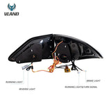 Vland Dynamic LED Tail Lights Lexus RX Series 09-15 Car Interior Accessory Vland