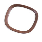 ABS Wood Grain Steering Ring for Volvo V60 2020-2024 Car Interior Accessory LINGLUYANG