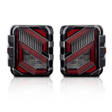 LED Tail Lights for Jeep Wrangler JL JLU 2018+ Daytime Running Light Car Rear Brake Lamp Turn Signal Reverse Light Accessories