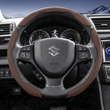 Suzuki Suede Sport Split Snap-On Steering Cover