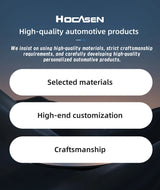Anti-Slip Carbon Fiber Wheel Cover for Toyota Cars Car Interior Accessory Hocasen