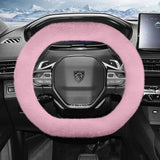 Peugeot Long Plush Warm Non-Slip Steering Wheel Cover