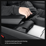 2025 2026 Tesla Model Y Launch Juniper/ Model 3 2025 Car Glasses Tray Center Console Armrest Storage Box Organizer