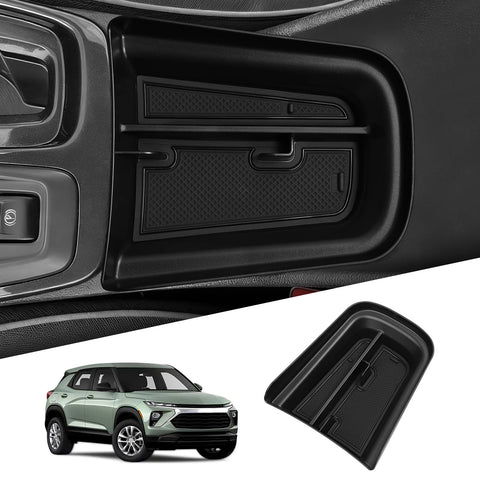 Chevy Trailblazer 2021-2025 2026 Center Console Tray Car Central Storage Box Organizer Accessories Armrest Box Storage Smabee