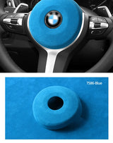 For BMW 1er 2er 3er 5er X1 X2 X3 X4 X5 X6 Steering Wheel Panel Cover Boot Decoration Anti Scratch Car Interior Tuning Accessory