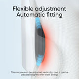 Lumbar Support Pillow for Office Chair Office Home Memory Foam Back Support Pillow for Car, Chair Cushions,Back Pain Relief C