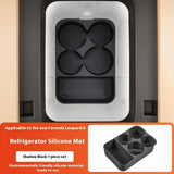 For Leopard 8 BYD Formula Leopard 8 Center Console Fridge - Silicone Mat - Cup Holder - Stopper - Anti-Slip - Interior Upgrade