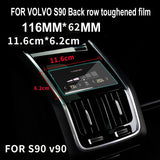 Tempered Screen Protector for Volvo S90 XC60 XC90 V90 Car Interior Accessory LINGLUYANG