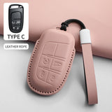 Car Key Cover Case Protective Shell Fob For Jeep Renegade Compass Grand Cherokee For Chrysler 300c Wrangler Dodge