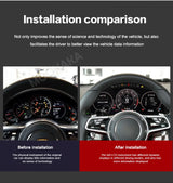 12.3-inch LCD Digital Gauge Cluster for Porsche Cayenne Android Head Unit Aotsr