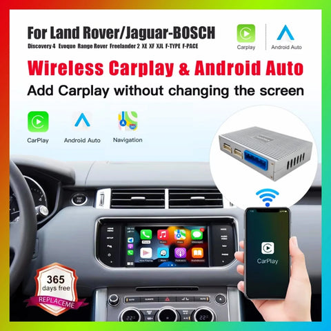 Wireless CarPlay Android Auto Retrofit for Land Rover Jaguar CarPlay Retrofit Module LEXXSON
