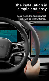 Steering Wheel Cover Anti-Slip Suede for BYD Atto 3