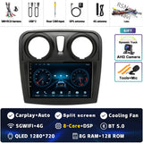 2K QLED Android Head Unit for Renault Sandero Logan 2 2014–2019