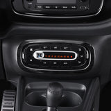 AC Panel Cover Stainless Steel Trim for Smart Fortwo 453 Car Interior Accessory GMUNI