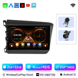 9-Inch Android 13 Multimedia Navigation for Honda Civic 2011–2015