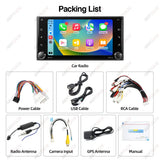 Android 13 Head Unit 7 inch Wireless CarPlay for Toyota
