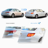 LED Tail Lights Amber Signal for Honda Accord 08-12 LED Ambient Light Vland