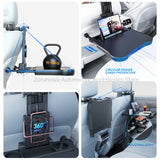 Multifunctional Car Travel Tray Foldable Backseat Desk with Cup Holder Car Travel Tray NONE