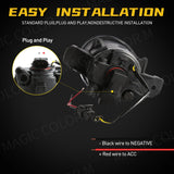 Angel Eye Fog Light for Nissan X-Trail T32 2014-2016 Car Interior Accessory MAGIC COLORM