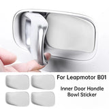 For Leapmotor B10 B01 Interior Car Door Handle Anti Scratch Sticker Pad Protective Modification Accessory