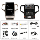 Android 13 Multimedia GPS Navigation for Jeep Grand Cherokee