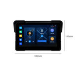 7" Wireless CarPlay GPS Display for Universal Motorcycle