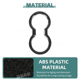 Interior Trim Cover ABS Alloy for Ford Mustang 2024 Car Interior Accessory HEBE