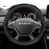 Carbon Fiber Steering Wheel Cover for Dacia Models
