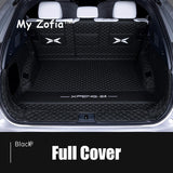 For Xpeng G6 2024 2025 2026 Car Boot Mat Rear Trunk Liner Cargo Protection Leather Mat Interior Modification Accessories Car