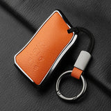 Aluminum Alloy Goatskin 5 Button Car Key Case Cover For Lexus LM350h LM500H 2023 2024 Car Key Protection Shell Accessories