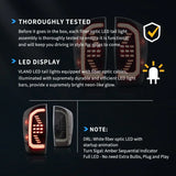 Dynamic LED Tail Lights for Toyota Tacoma 2016-2023