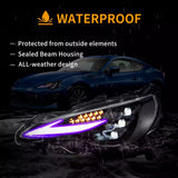 RGB LED Headlight with Animation for Subaru BRZ/Toyota 86