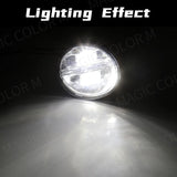 Super Bright LED Fog Lights for Toyota Hilux 2005-09 Car Interior Accessory MAGIC COLORM