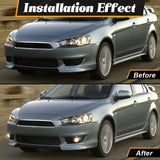 LED Fog Lamps with Angel Eyes Rings for Mitsubishi LED Ambient Light OEM