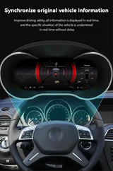 Digital LCD Dashboard Cluster for Mercedes Benz ML 2012–2015