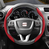Anti-Slip Suede Steering Cover for Seat Models