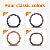 Breathable Leather Steering Wheel Cover for MG Models Car Interior Accessory Hocasen