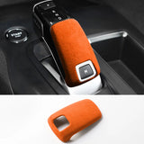 For Peugeot 508 2008 4008 5008 Gear Shift Knob Boot Cover Trim Stickers Car Premium Interior Tuning Accessory Made of Alcanta