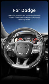 Carbon Fiber Cover for Dodge Charger Durango Car Interior Accessory Hocasen