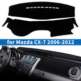 Dashboard Sunshade Protective Mat for Mazda CX-7 2006–2012 Dashboard Mat CATUSIKI