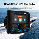 Waterproof MP5 Stereo Radio for Universal RV UTV Android Head Unit OEM