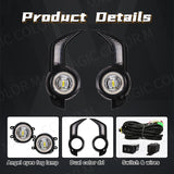 LED DRL Turn Signal for Toyota 4Runner 2014-2021 Car Interior Accessory MAGIC COLORM