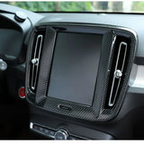 Carbon Fiber Interior Trim Kit for Volvo XC40 C40 Car Interior Accessory LINGLUYANG