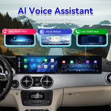 24.6 Inch Dual Screen Head Unit for Mercedes Benz GLK 2013–2015 Android Head Unit Aotsr