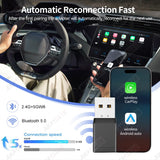 Mini Wireless CarPlay Dongle 2IN1 for VW Audi